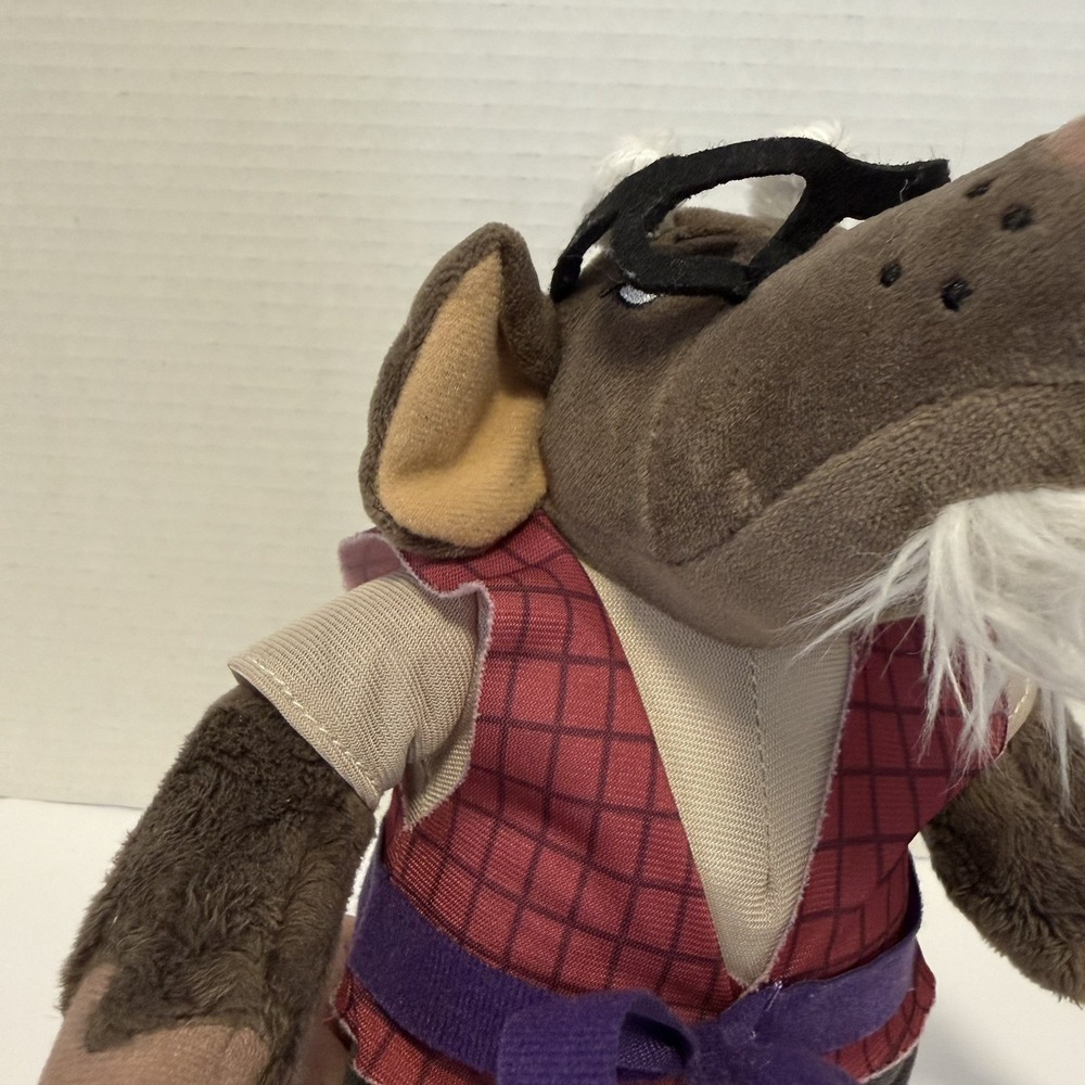 Splinter Teenage Mutant Ninja Turtles Mutant Mayhem 8" Plush TMNT Nickelodeon - Picture 6 of 12